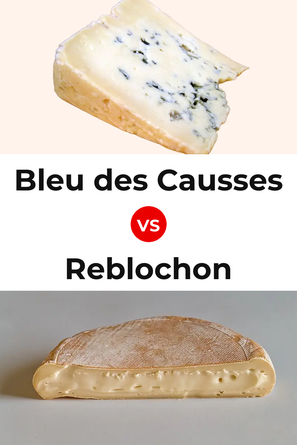 Bleu des Causses Cheese vs Reblochon Cheese Pinterest comparison
