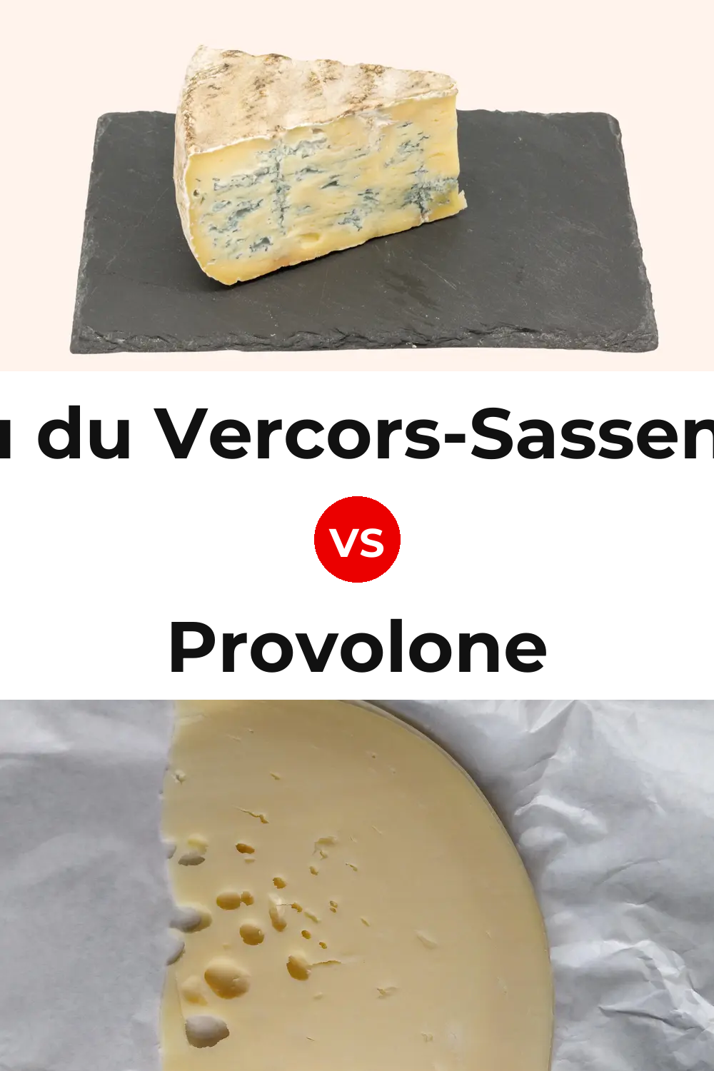 Bleu du Vercors-Sassenage Cheese vs Provolone Cheese Pinterest comparison