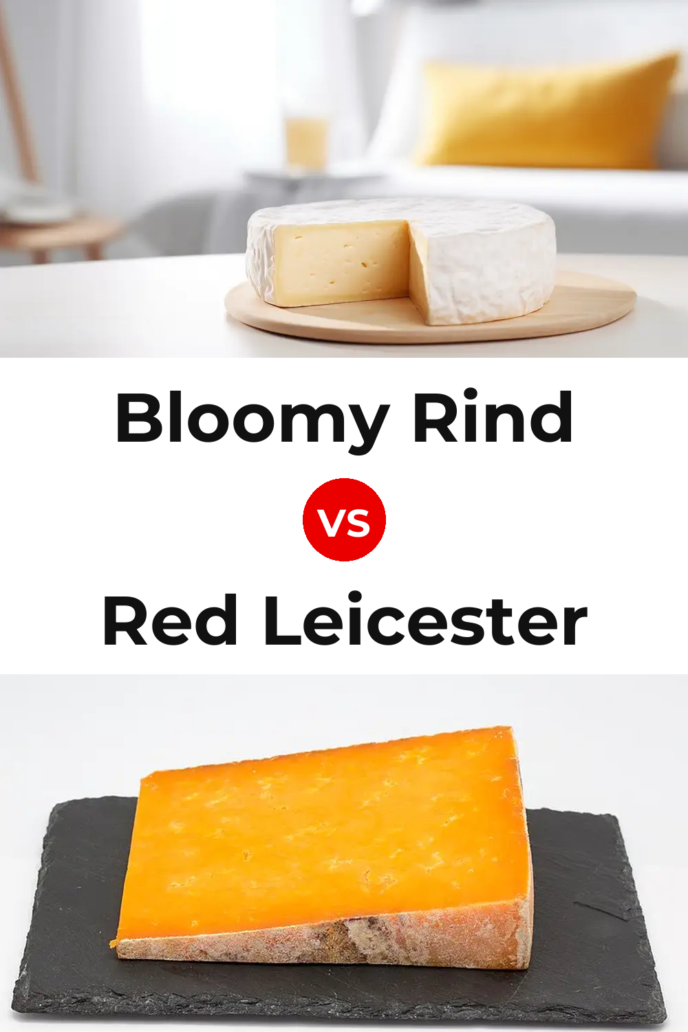 Safder Rind Bloomy Rind Cheese vs Red Leicester Cheese: What's the Difference ...