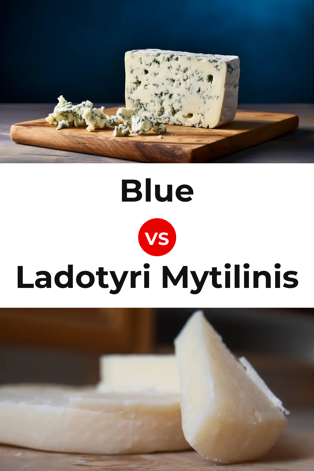 Blue Cheese vs Ladotyri Mytilinis Cheese Pinterest comparison