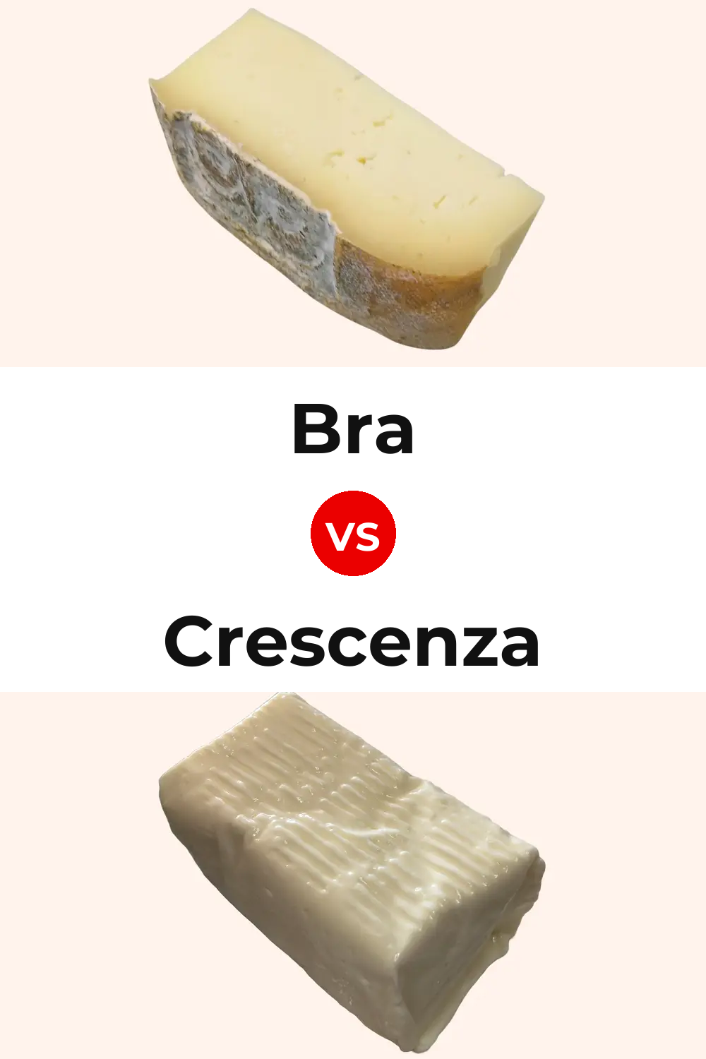 Bra Cheese vs Crescenza Cheese Pinterest comparison
