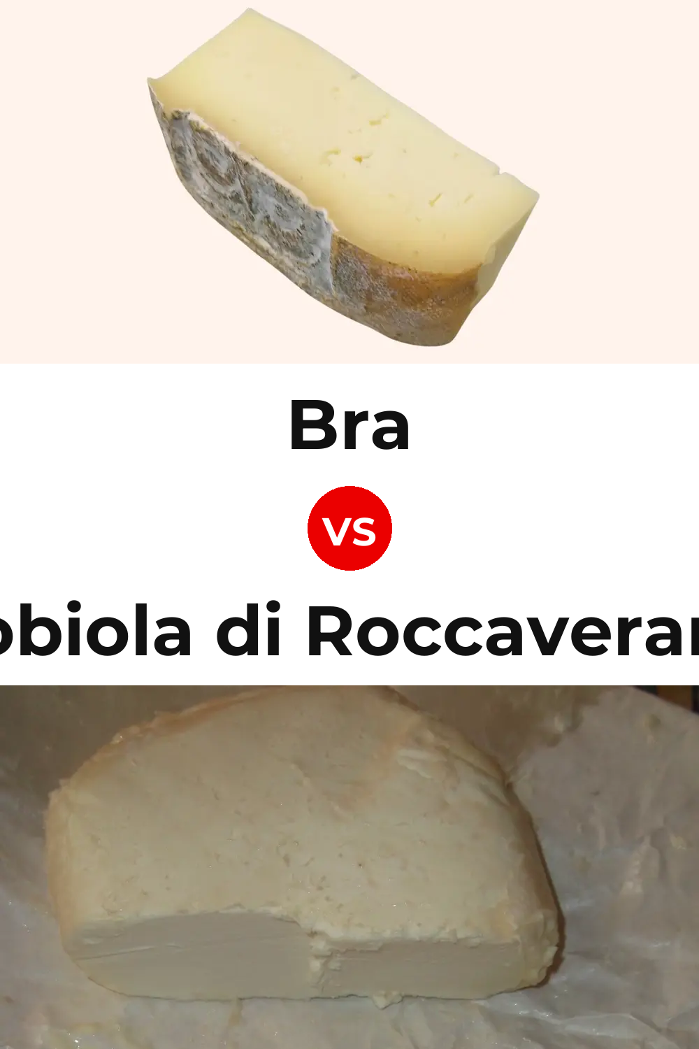 Bra Cheese vs Robiola di Roccaverano Cheese Pinterest comparison