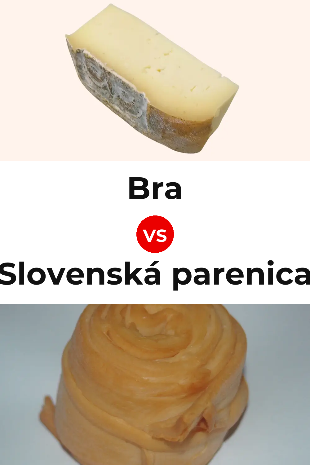 Bra Cheese vs Slovenská parenica Cheese Pinterest comparison