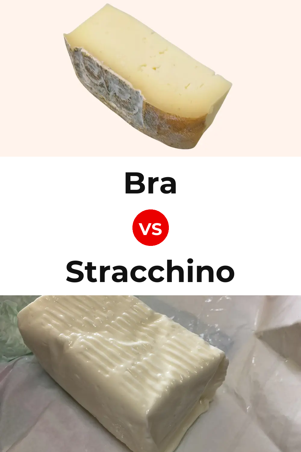 Bra Cheese vs Stracchino Cheese Pinterest comparison