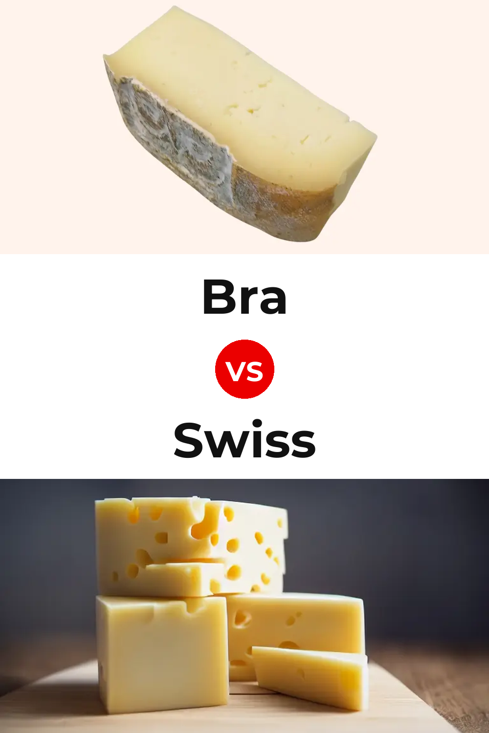 Bra Cheese vs Swiss Cheese Pinterest comparison