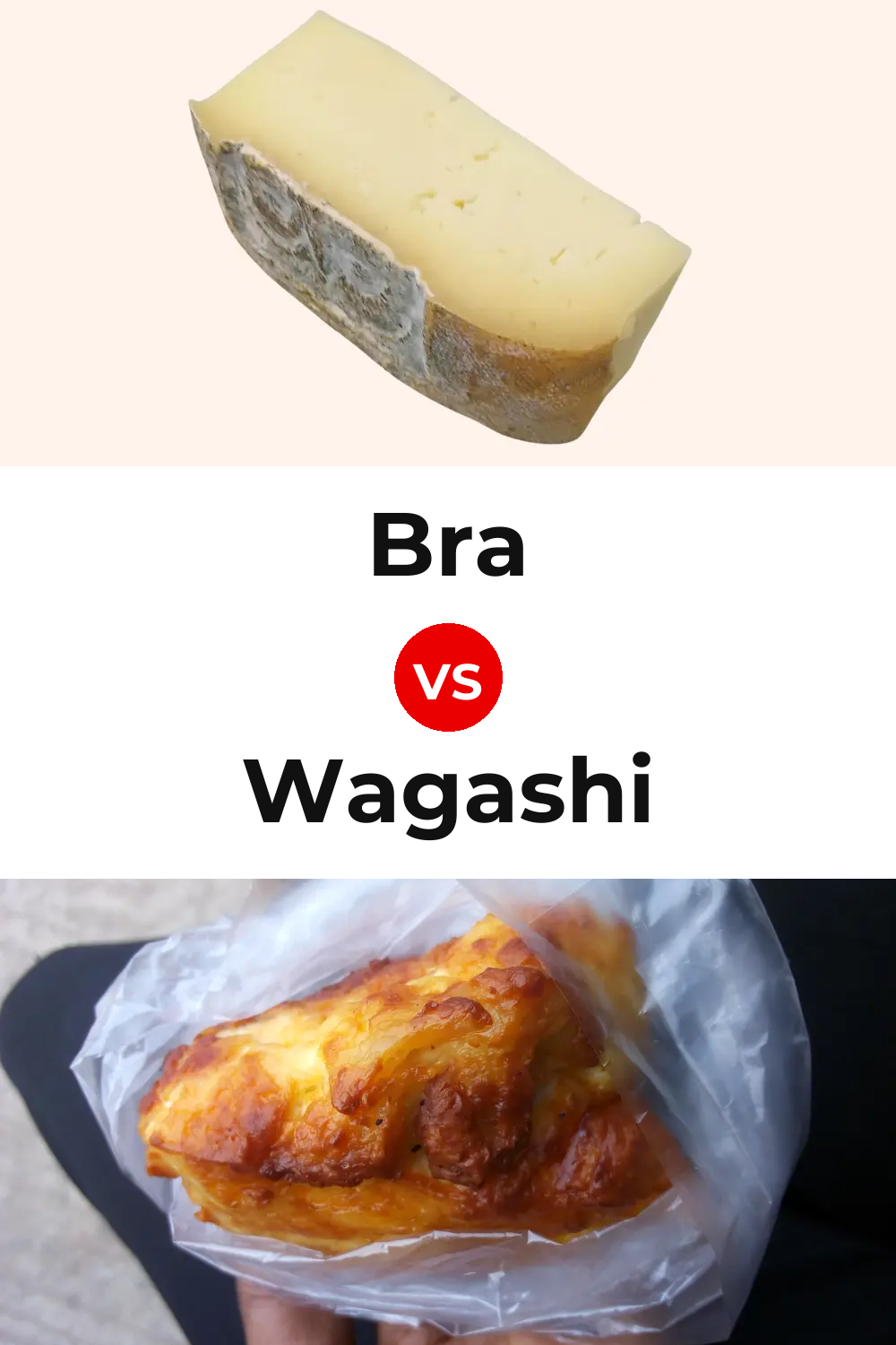 Bra Cheese vs Wagashi Cheese Pinterest comparison