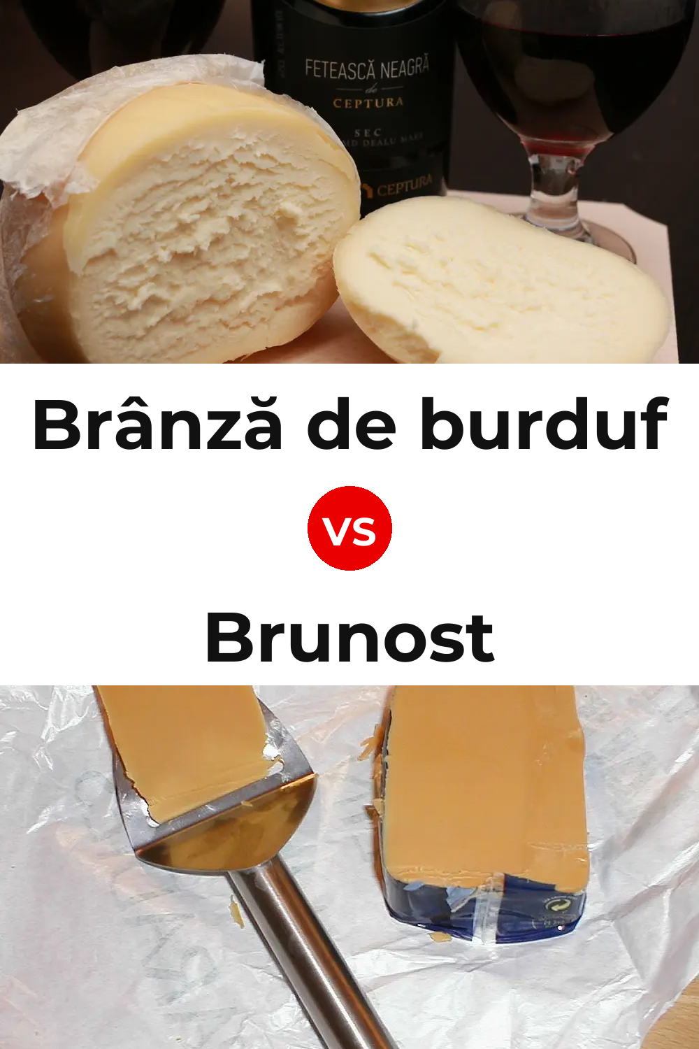 Brânză de burduf Cheese vs Brunost Cheese Pinterest comparison