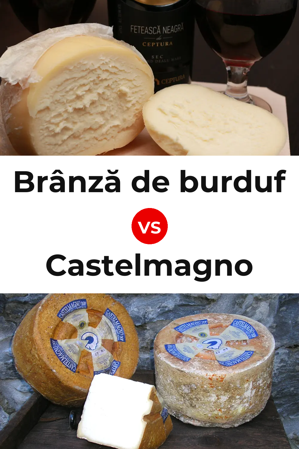 Brânză de burduf Cheese vs Castelmagno Cheese Pinterest comparison