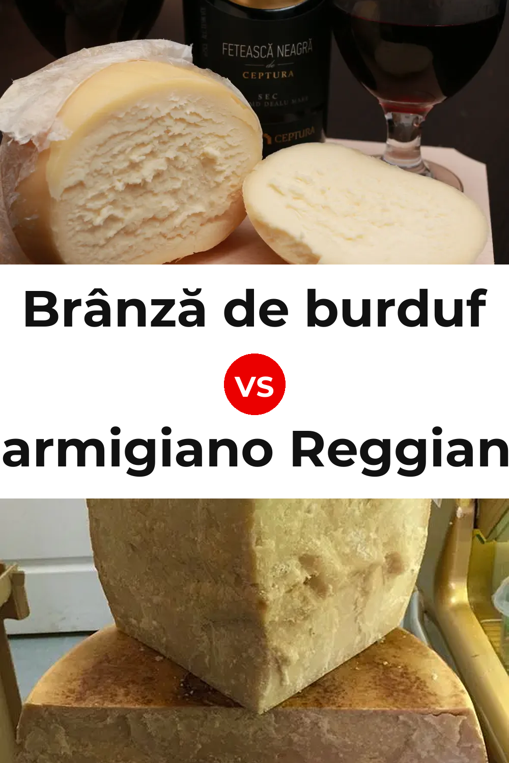 Brânză de burduf Cheese vs Parmigiano Reggiano Cheese Pinterest comparison