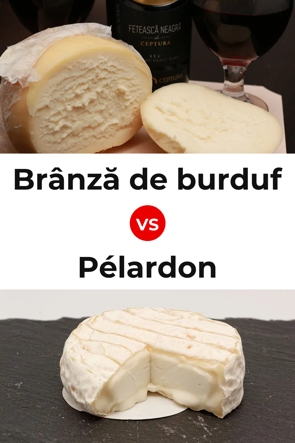 Brânză de burduf Cheese vs Pélardon Cheese Pinterest comparison