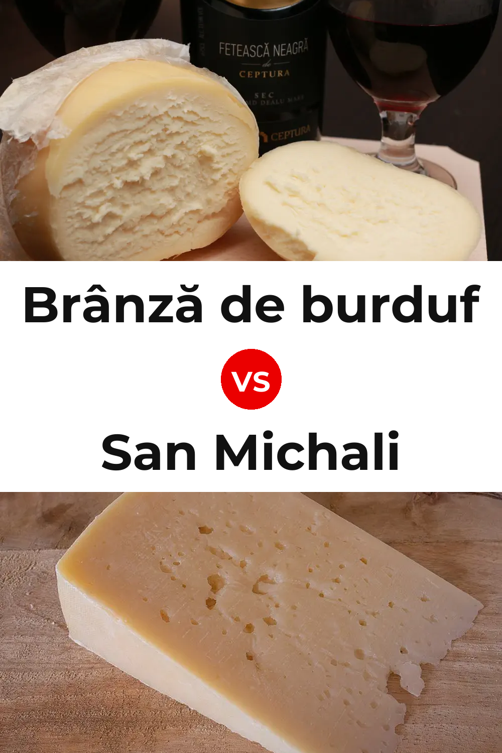 Brânză de burduf Cheese vs San Michali Cheese Pinterest comparison