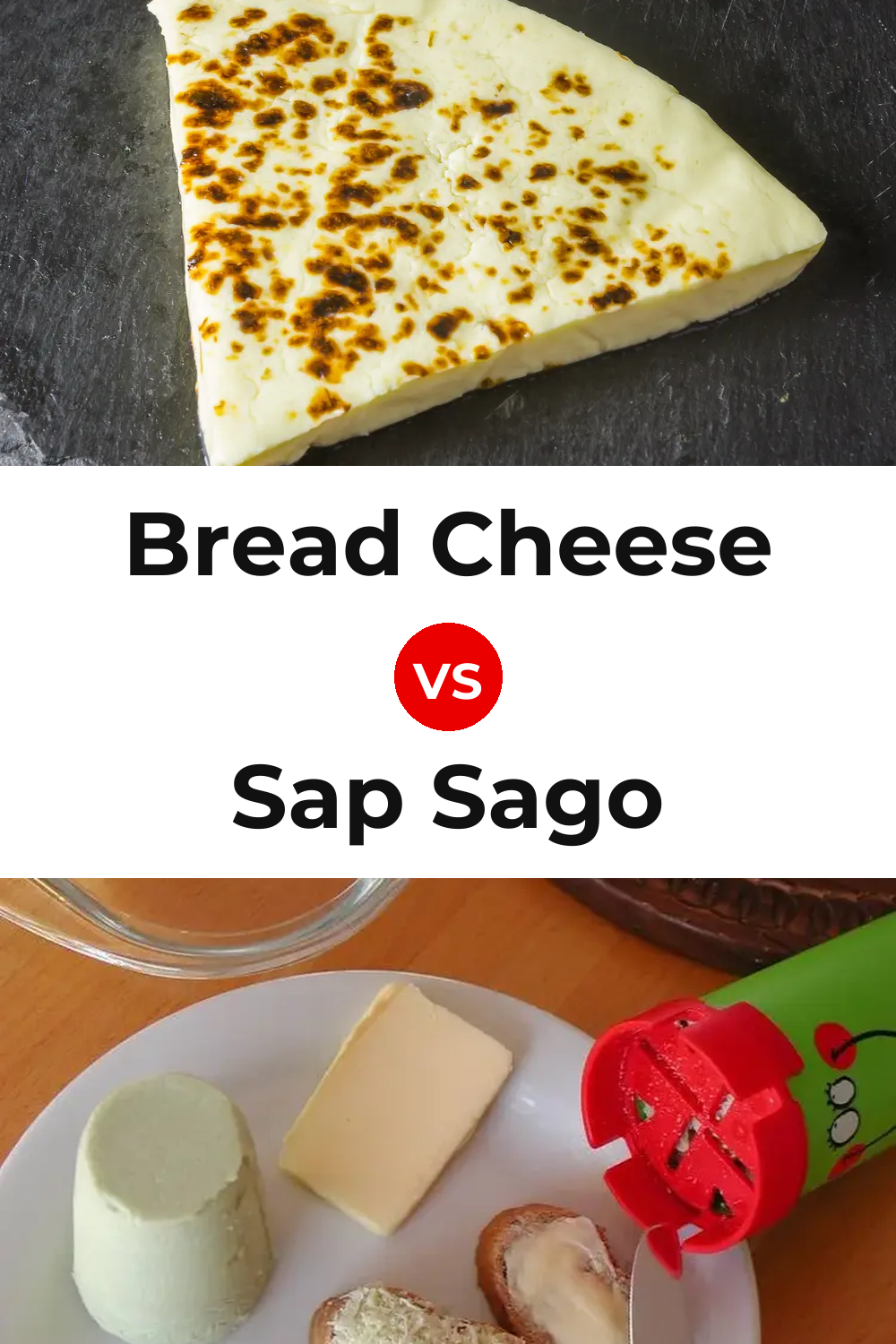 Bread Cheese vs Sap Sago Cheese Pinterest comparison