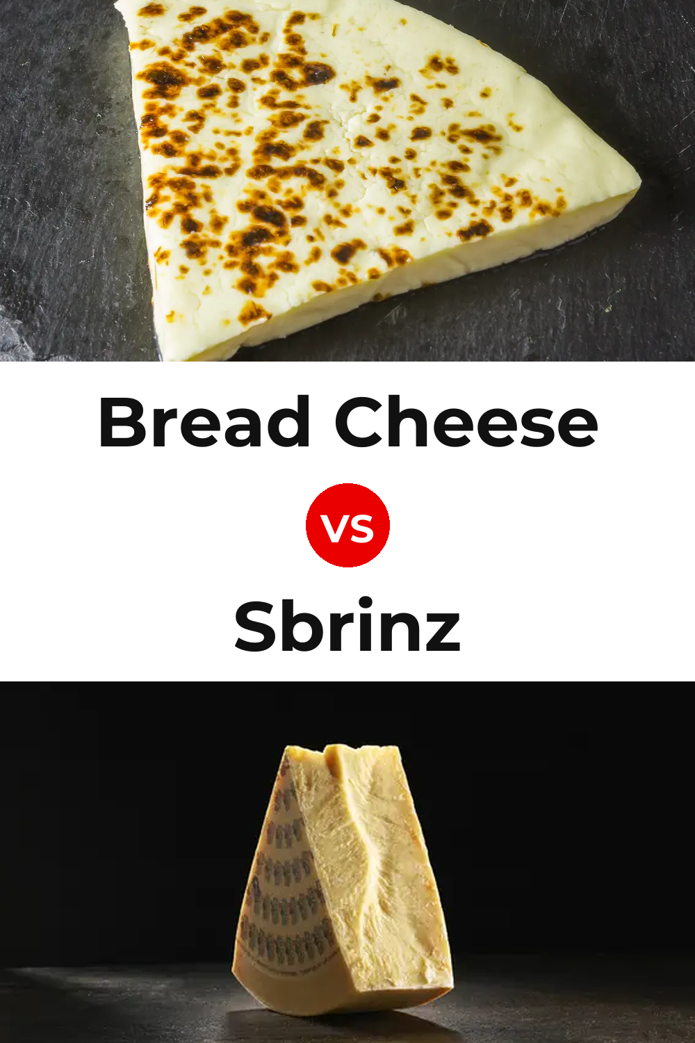 Bread Cheese vs Sbrinz Cheese Pinterest comparison