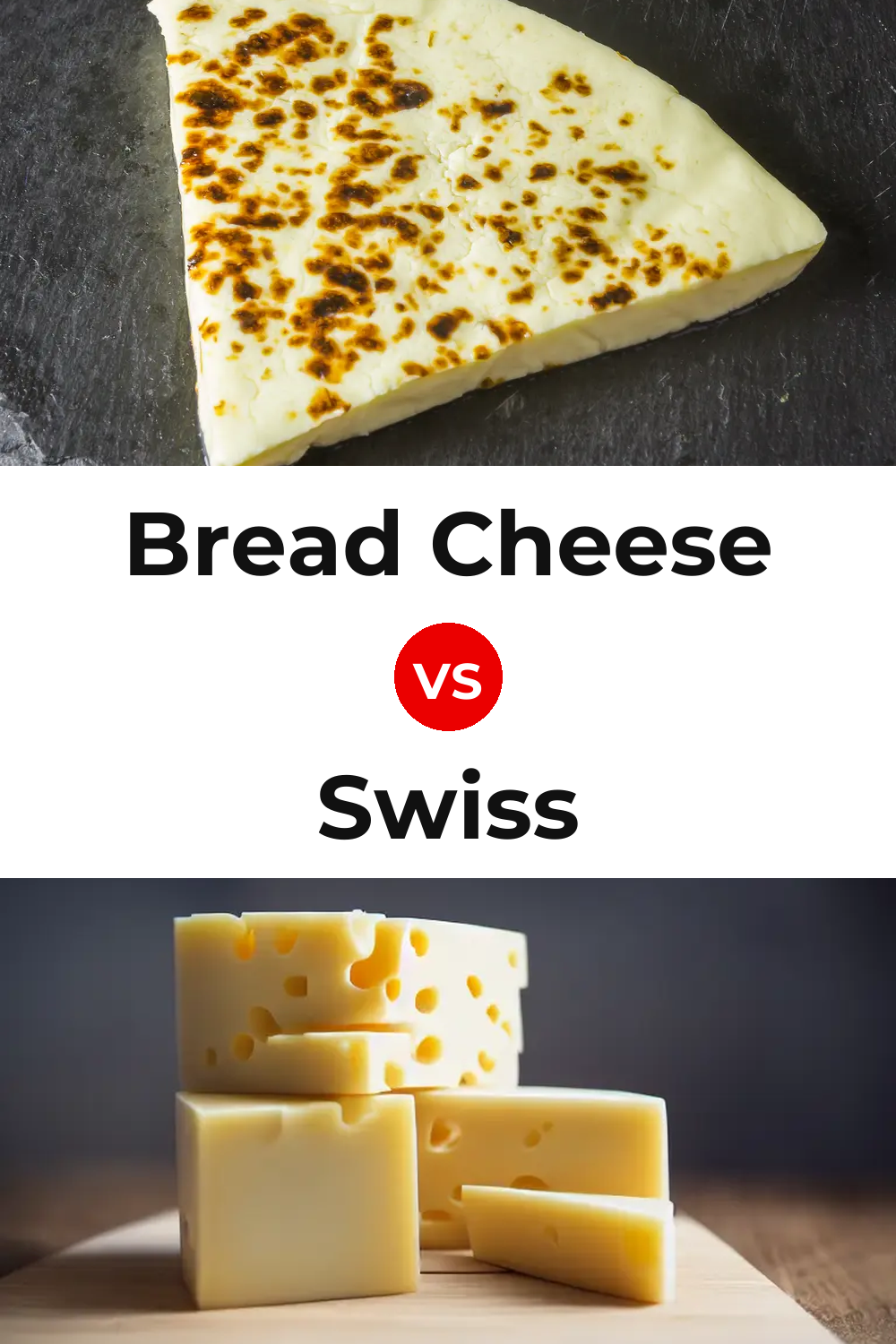 Bread Cheese vs Swiss Cheese Pinterest comparison