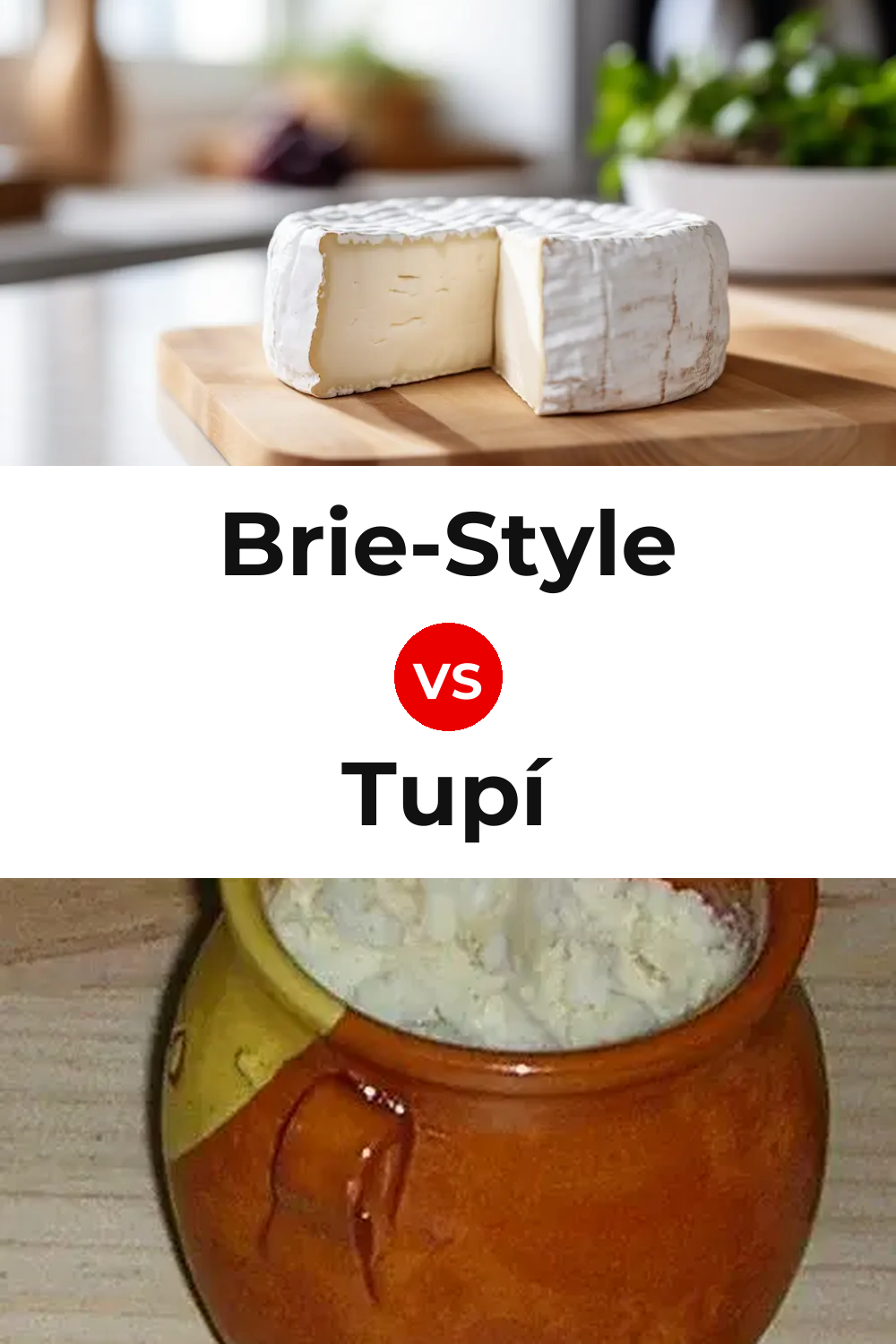 Brie-Style Cheese vs Tupí Cheese | Differences, Similarities, Taste ...