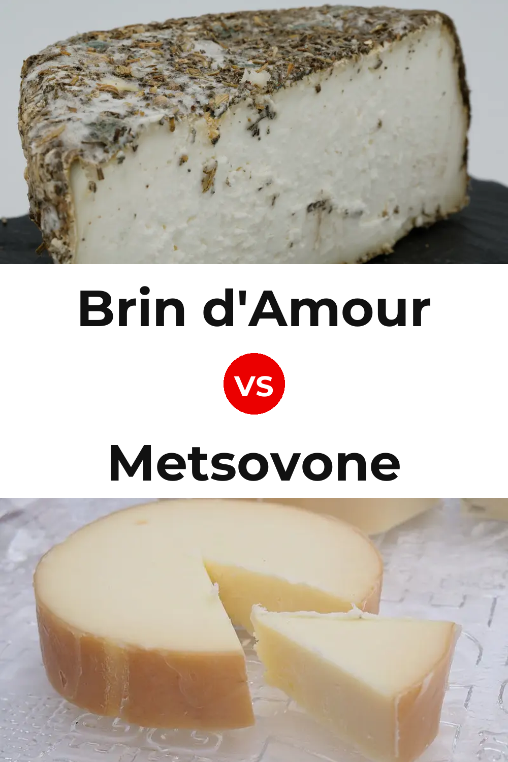 Brin d'Amour Cheese vs Metsovone Cheese Pinterest comparison