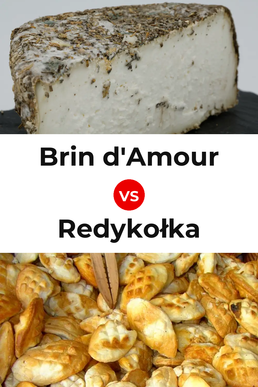 Brin d'Amour Cheese vs Redykołka Cheese Pinterest comparison