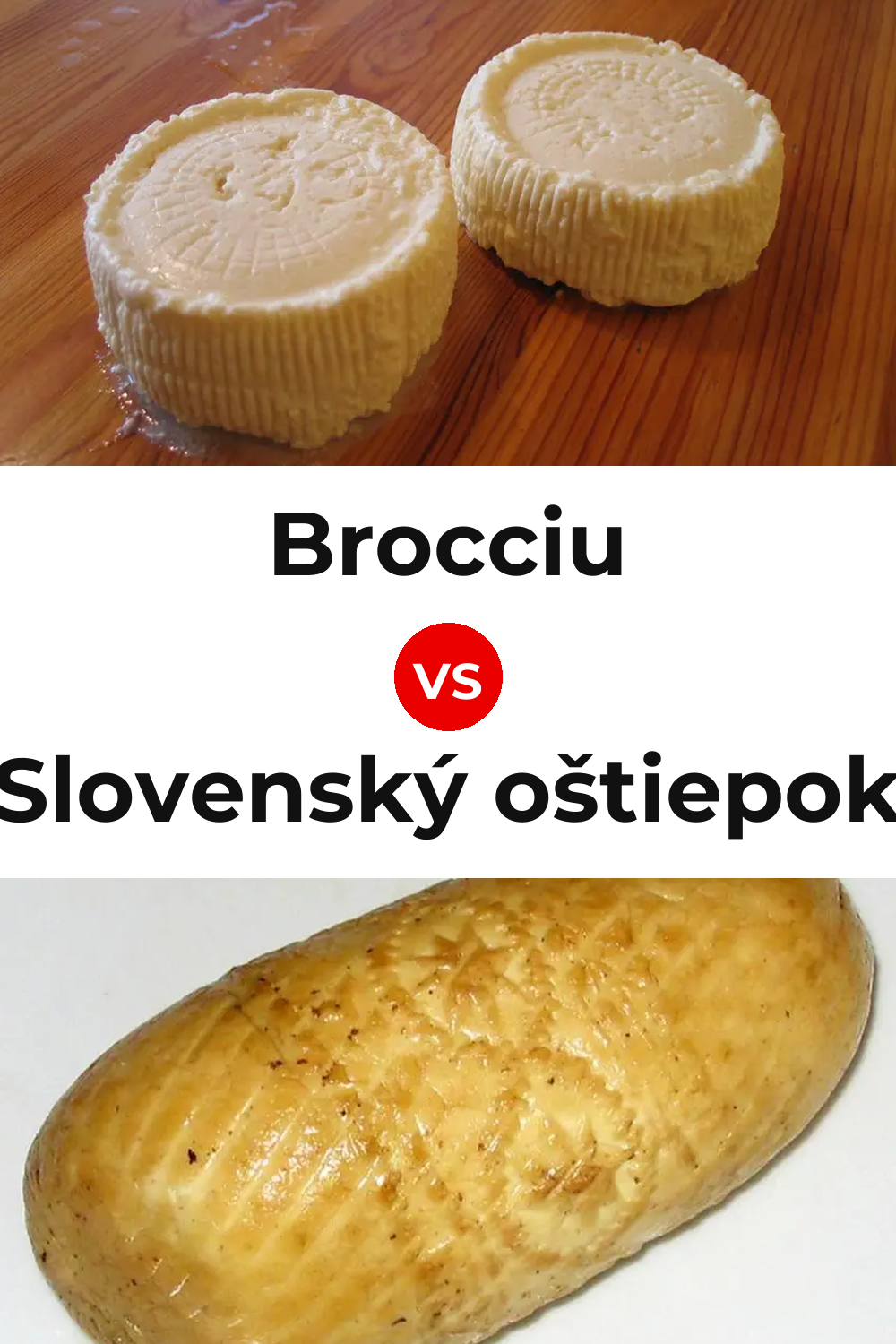 Brocciu Cheese vs Slovenský oštiepok Cheese Pinterest comparison