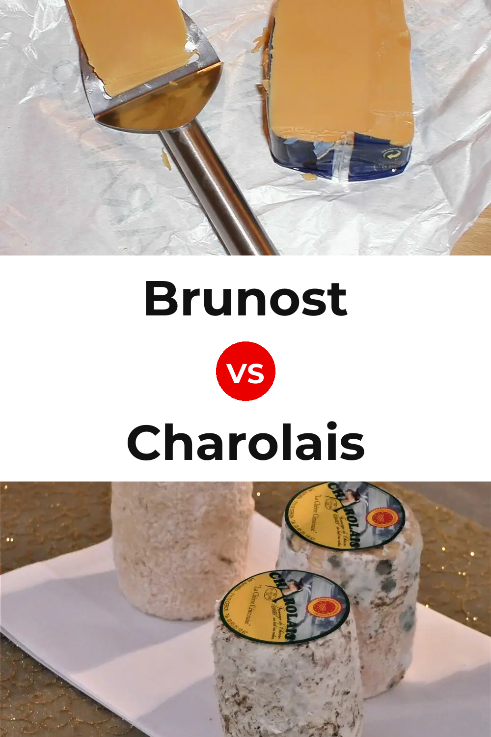 Brunost Cheese vs Charolais Cheese Pinterest comparison