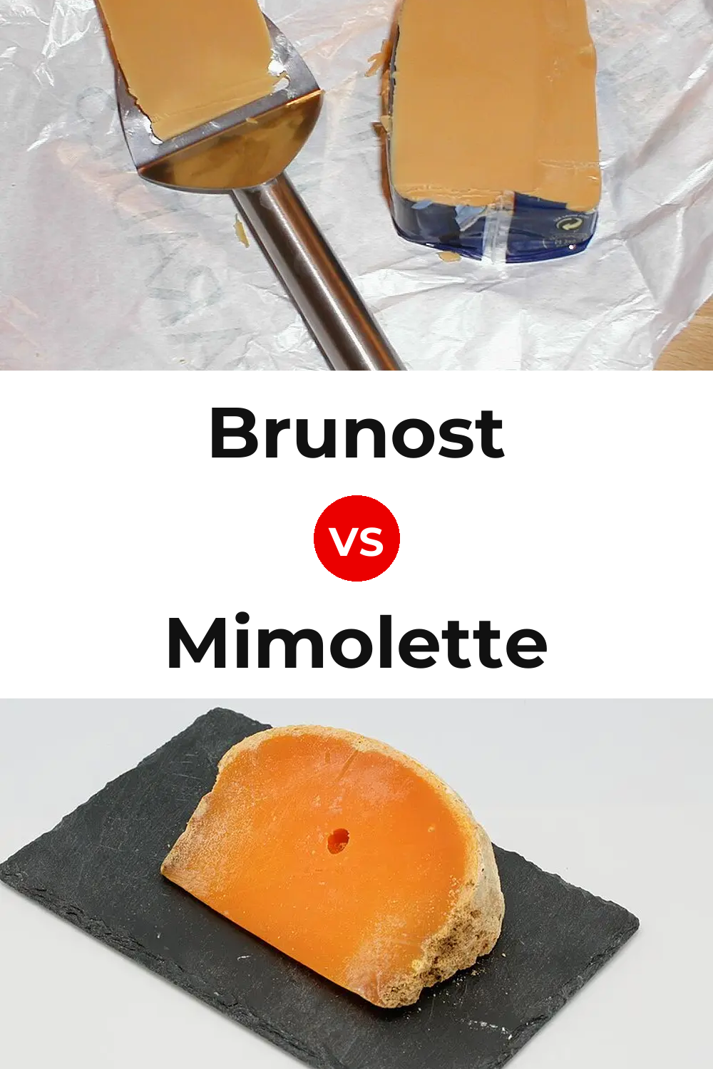Brunost Cheese vs Mimolette Cheese Pinterest comparison