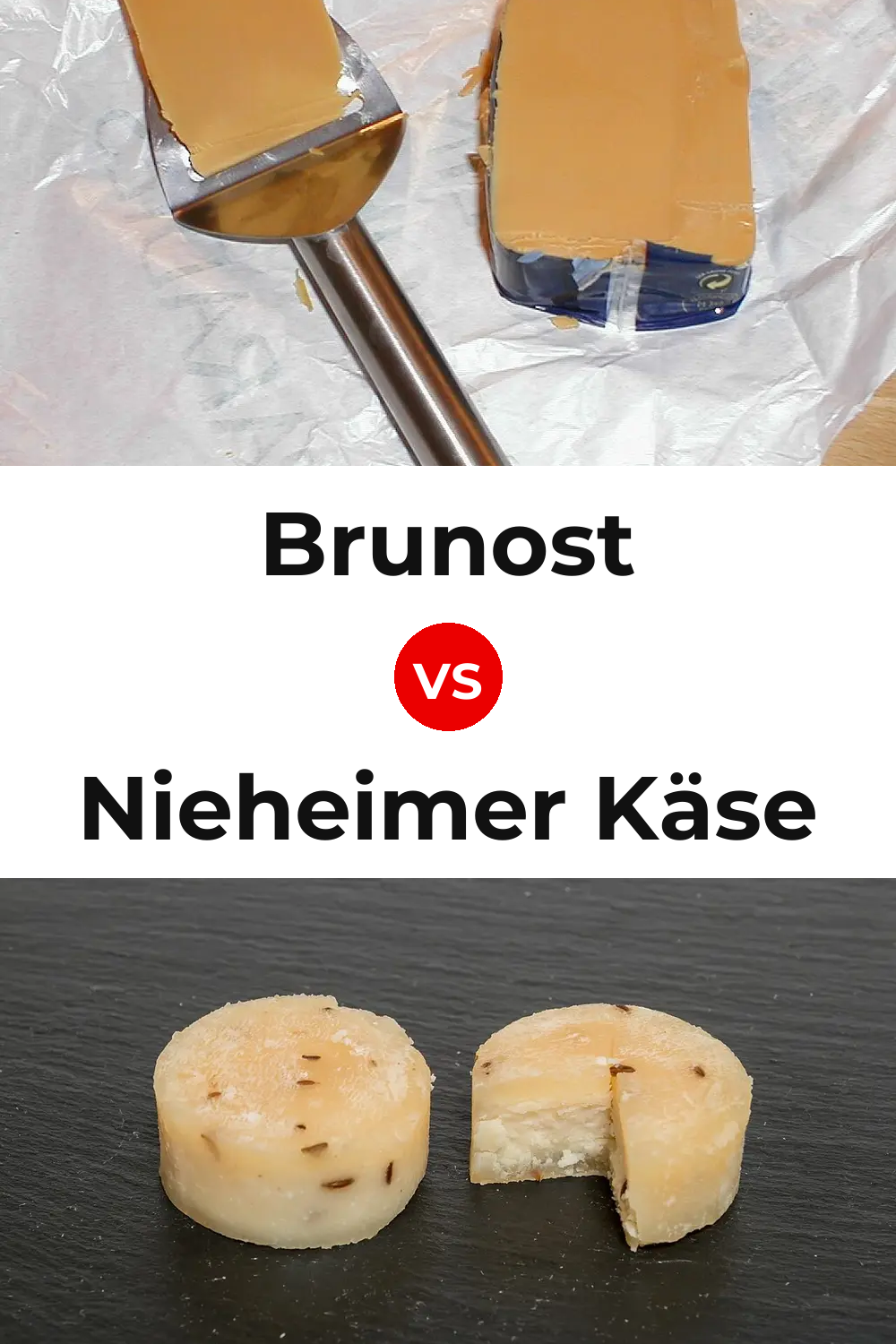Brunost Cheese vs Nieheimer Käse Cheese Pinterest comparison
