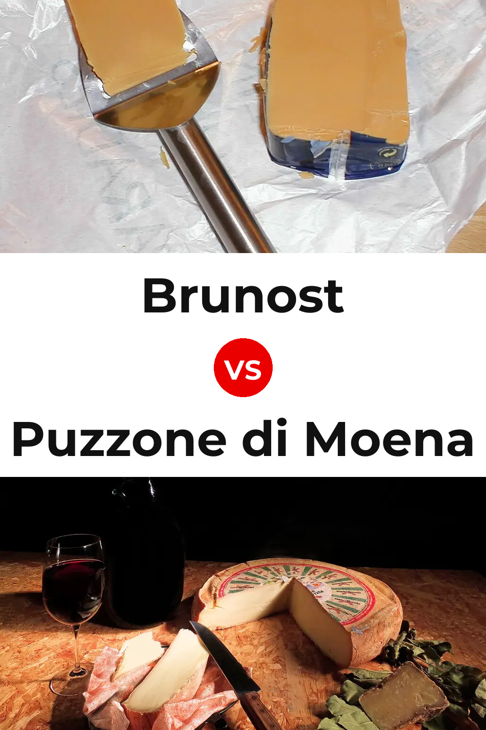 Brunost Cheese vs Puzzone di Moena Cheese Pinterest comparison