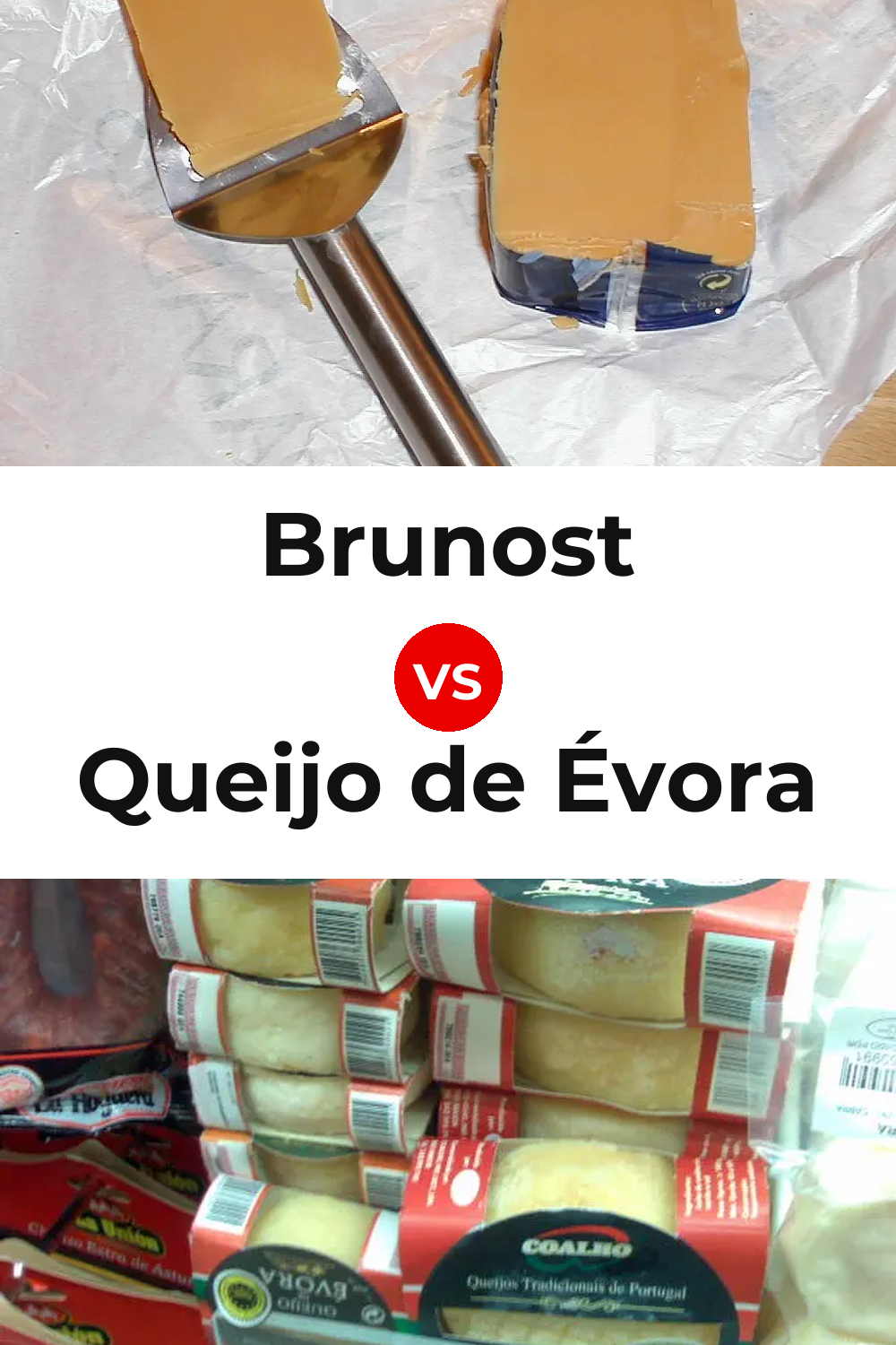 Brunost Cheese vs Queijo de Évora Pinterest comparison