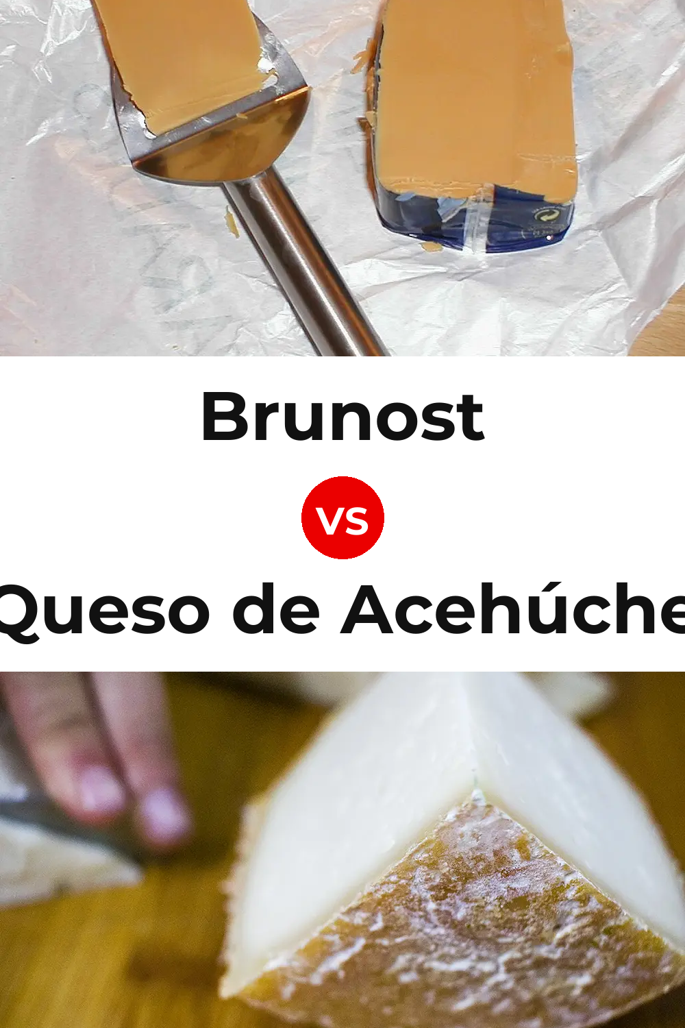 Brunost Cheese vs Queso de Acehúche Pinterest comparison