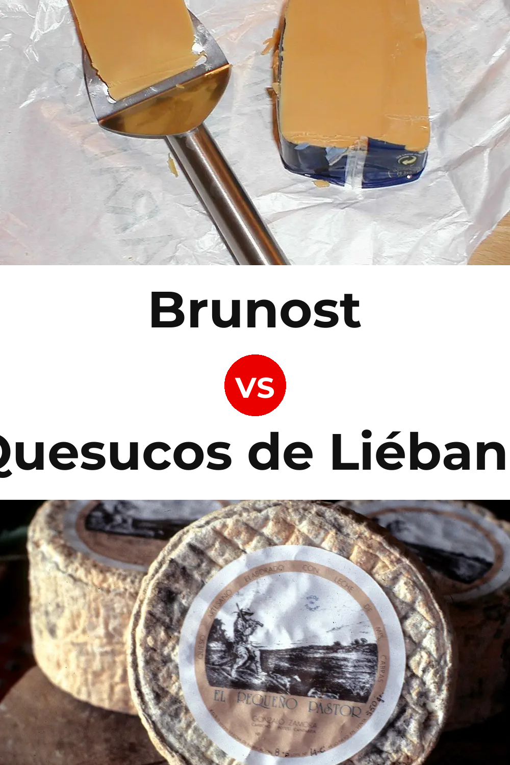 Brunost Cheese vs Quesucos de Liébana Cheese Pinterest comparison