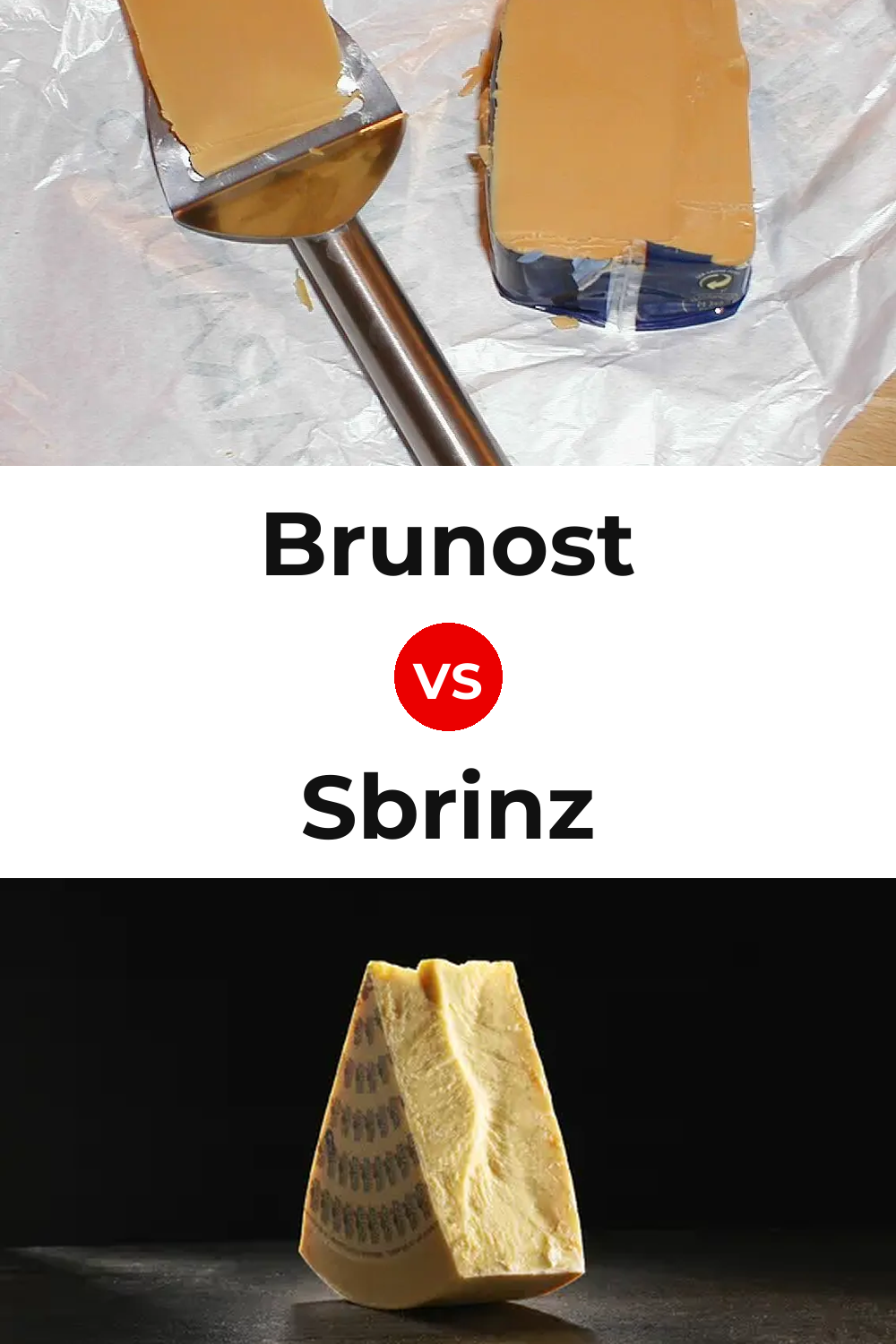 Brunost Cheese vs Sbrinz Cheese Pinterest comparison
