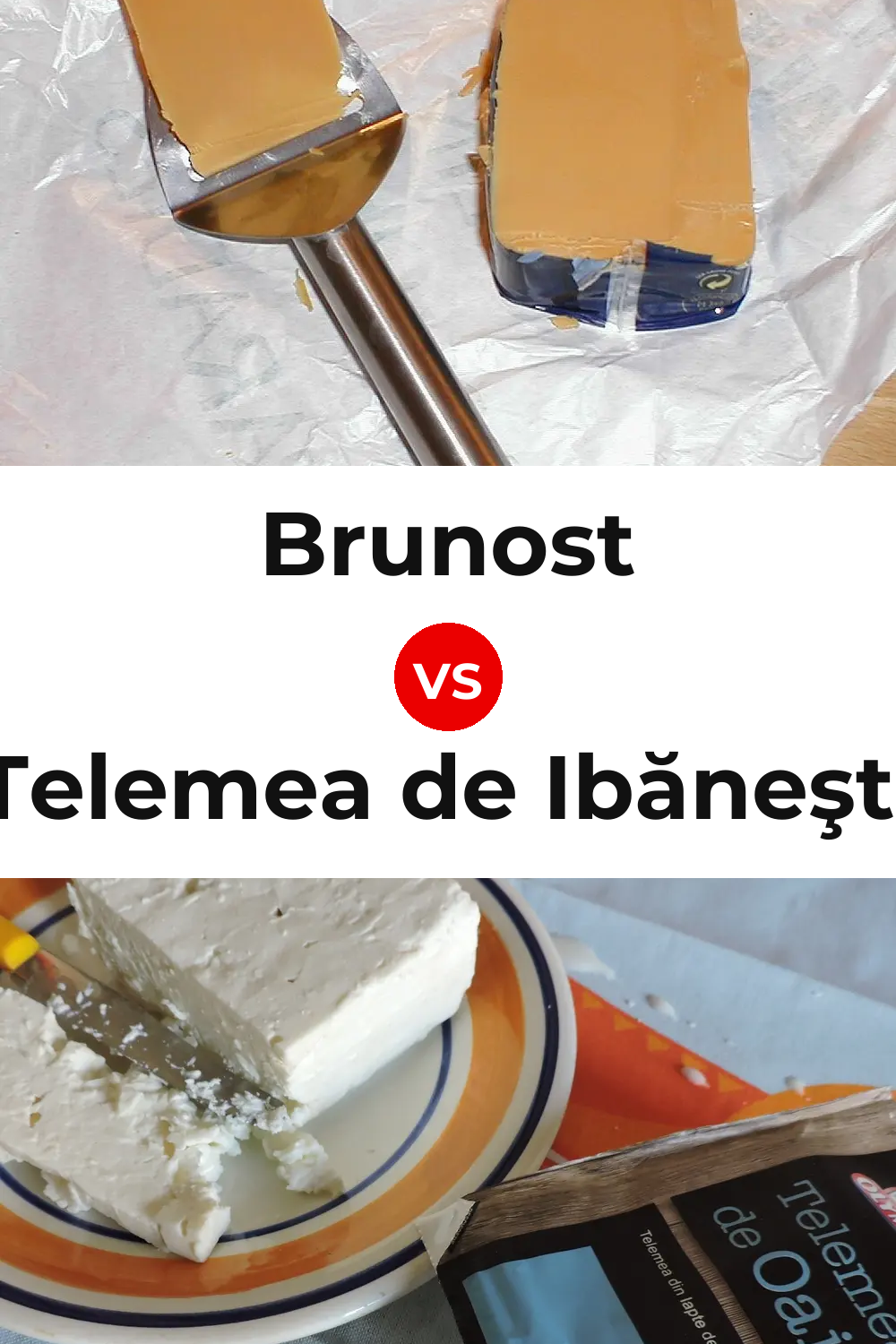 Brunost Cheese vs Telemea de Ibăneşti Cheese Pinterest comparison