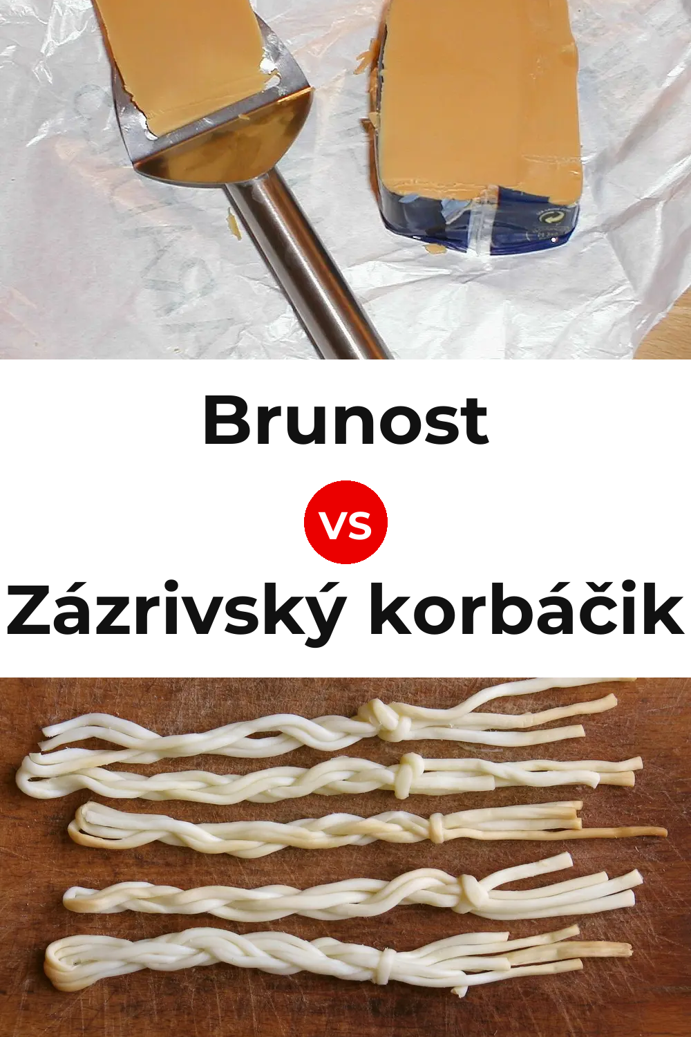 Brunost Cheese vs Zázrivský korbáčik Cheese Pinterest comparison