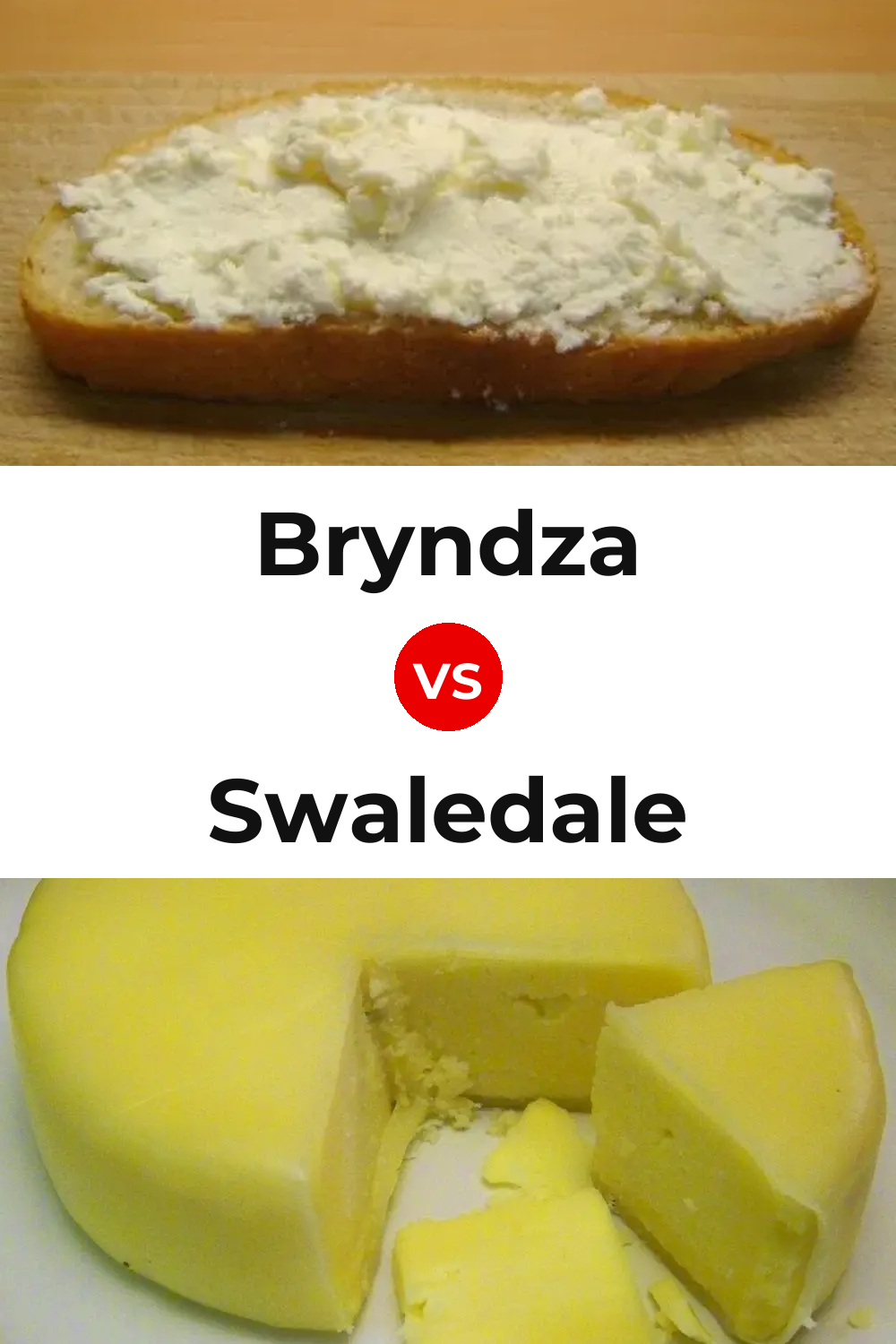 Bryndza Cheese vs Swaledale Cheese Pinterest comparison