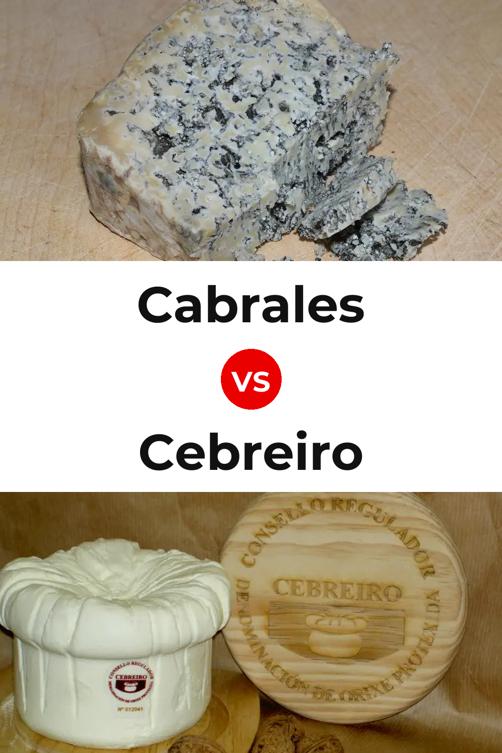 Cabrales Cheese vs Cebreiro Cheese Pinterest comparison