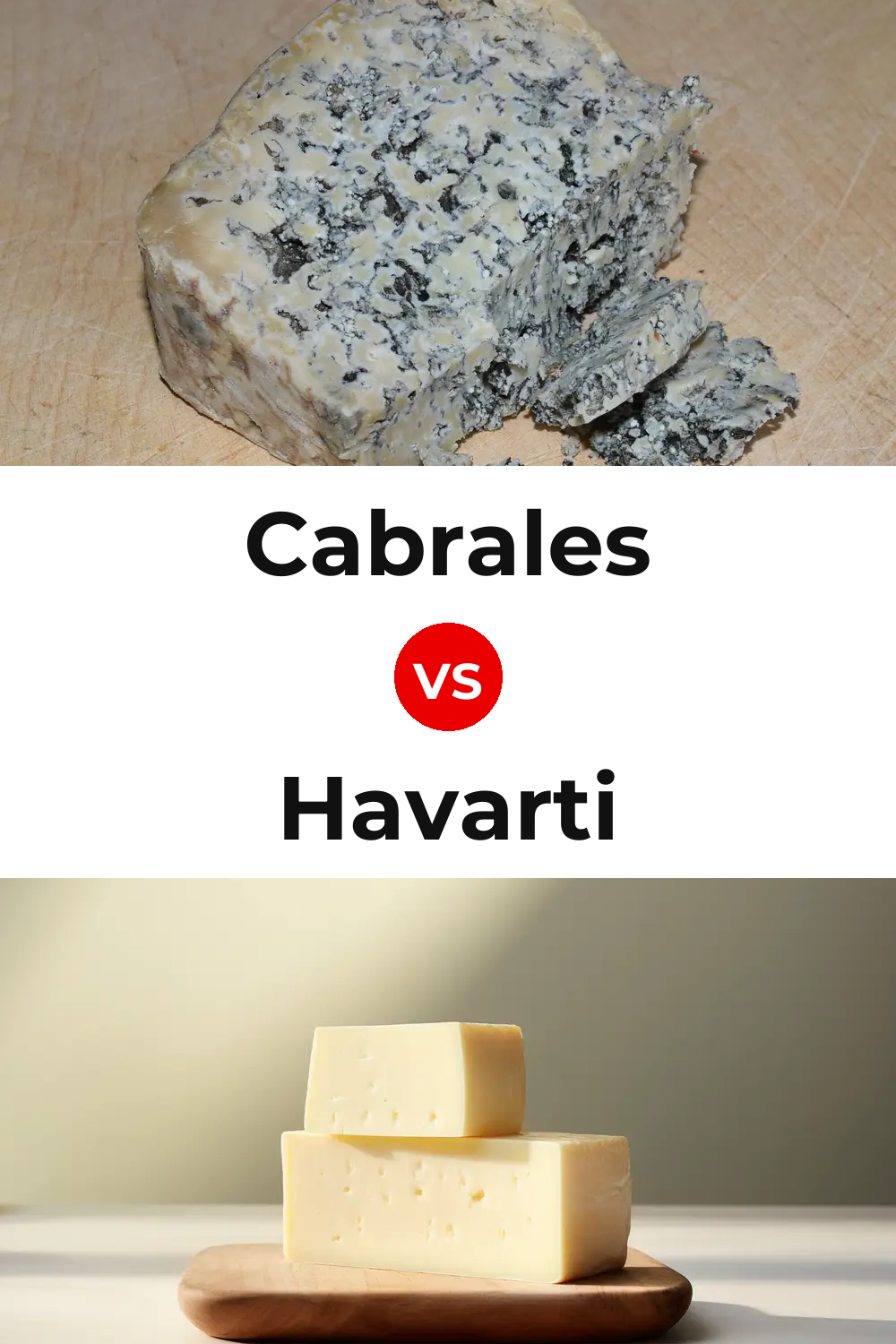 Cabrales Cheese vs Havarti Cheese Pinterest comparison