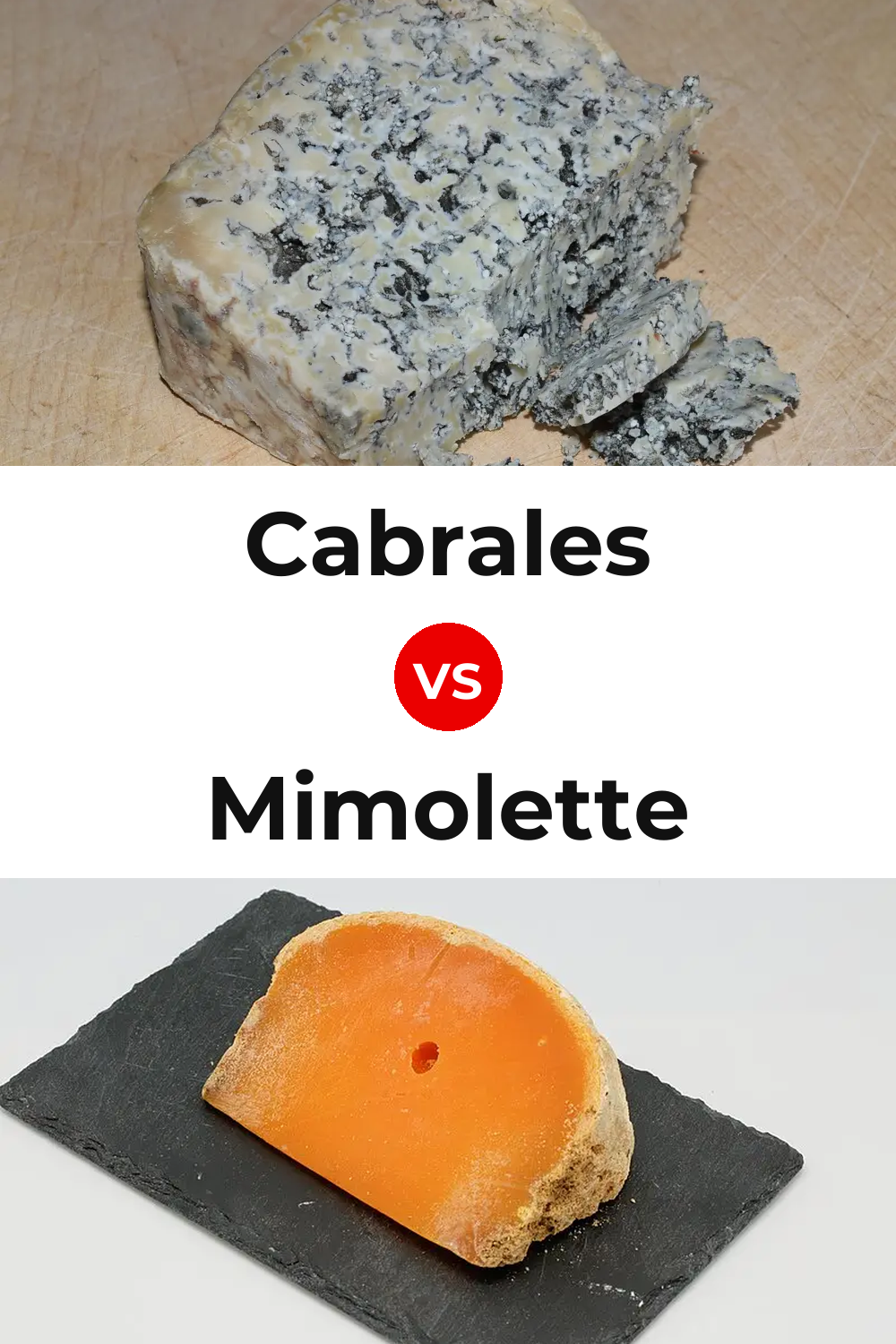 Cabrales Cheese vs Mimolette Cheese Pinterest comparison