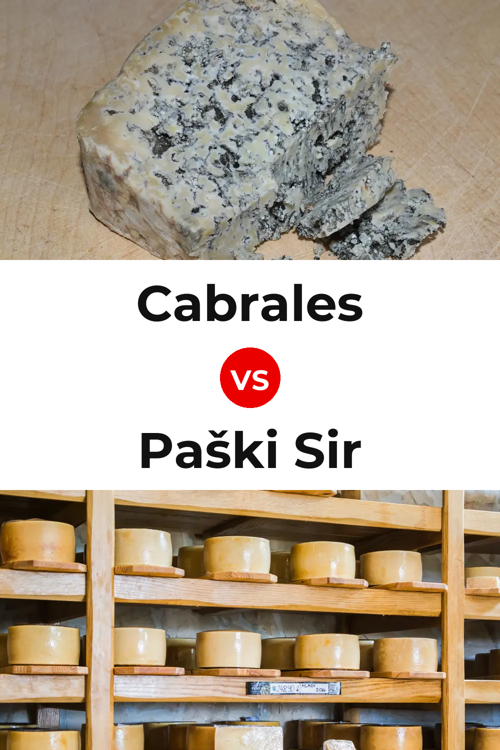 Cabrales Cheese vs Paški Sir Cheese Pinterest comparison