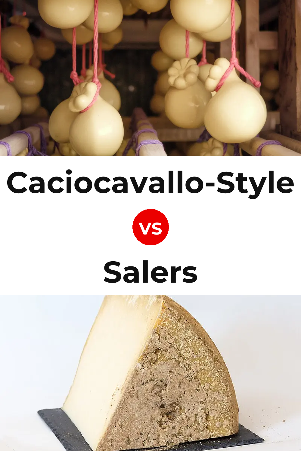 Caciocavallo-Style Cheese vs Salers Cheese Pinterest comparison