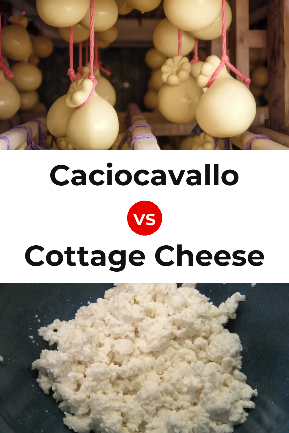 Caciocavallo Cheese vs Cottage Cheese Pinterest comparison