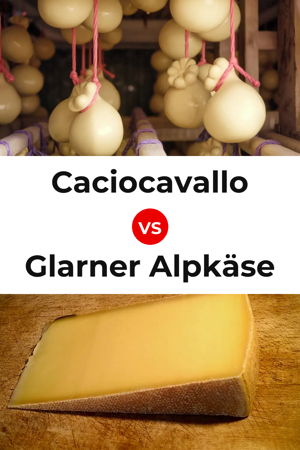 Caciocavallo Cheese vs Glarner Alpkäse Cheese Pinterest comparison