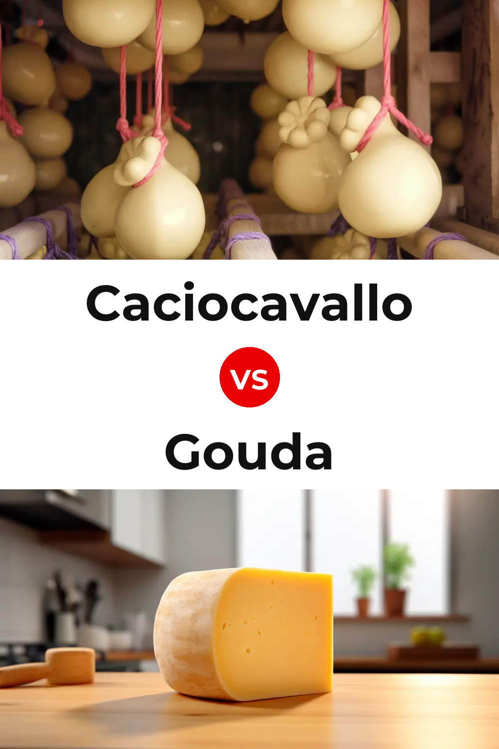 Caciocavallo Cheese vs Gouda Cheese Pinterest comparison