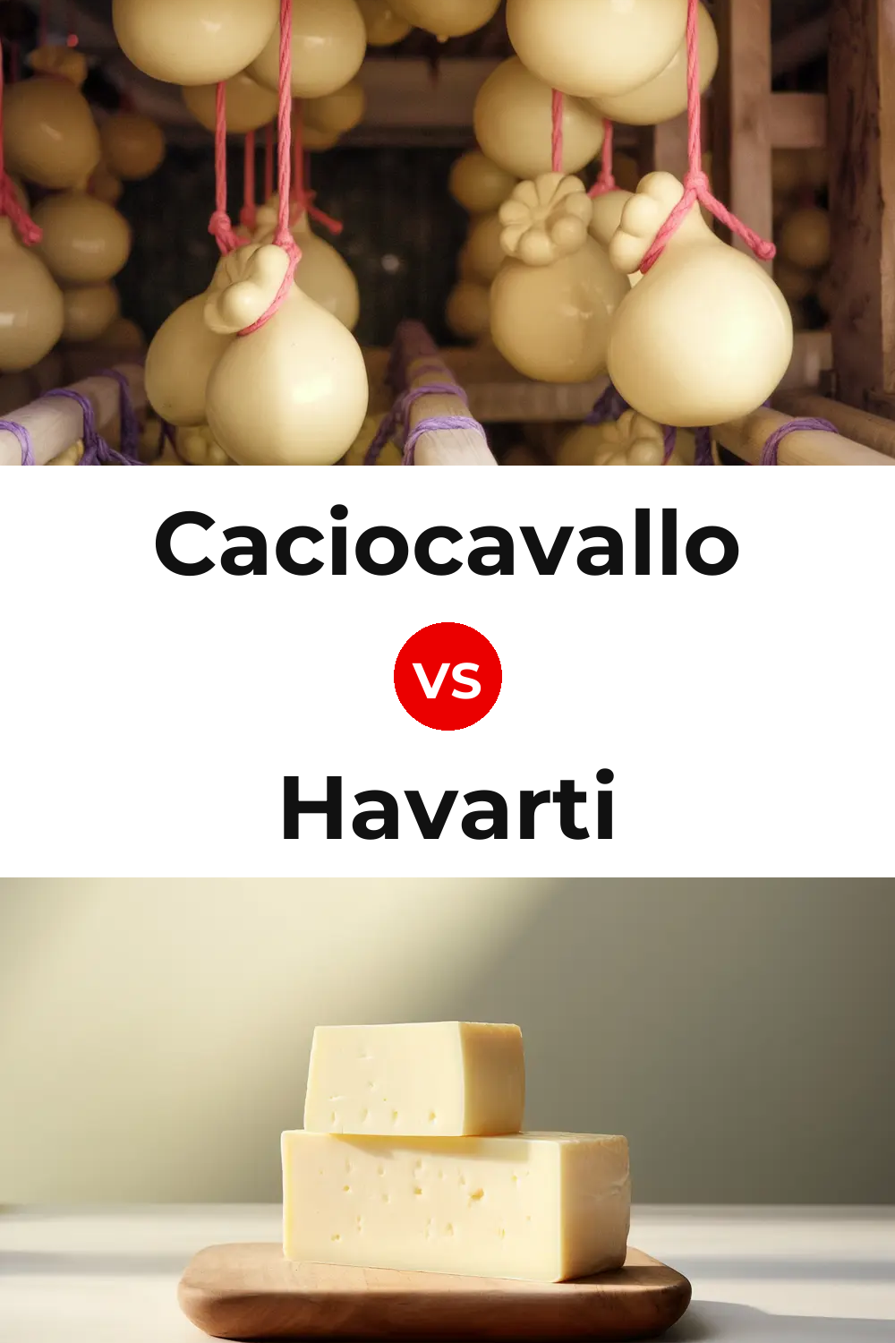 Caciocavallo Cheese vs Havarti Cheese Pinterest comparison