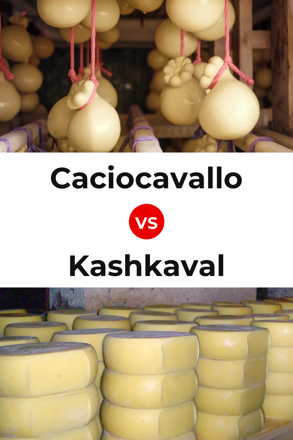 Caciocavallo Cheese vs Kashkaval Cheese Pinterest comparison