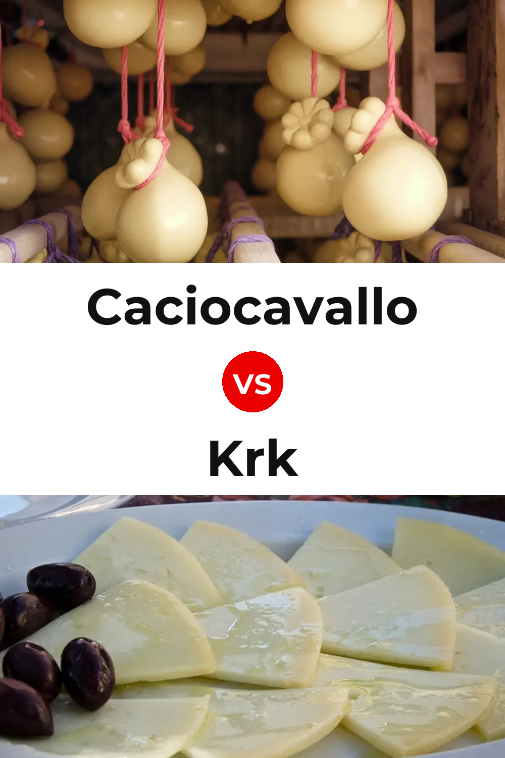 Caciocavallo Cheese vs Krk Cheese Pinterest comparison