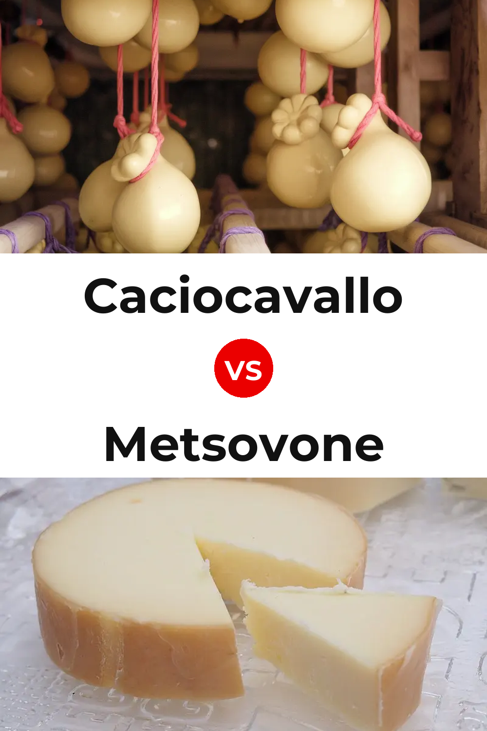 Caciocavallo Cheese vs Metsovone Cheese Pinterest comparison