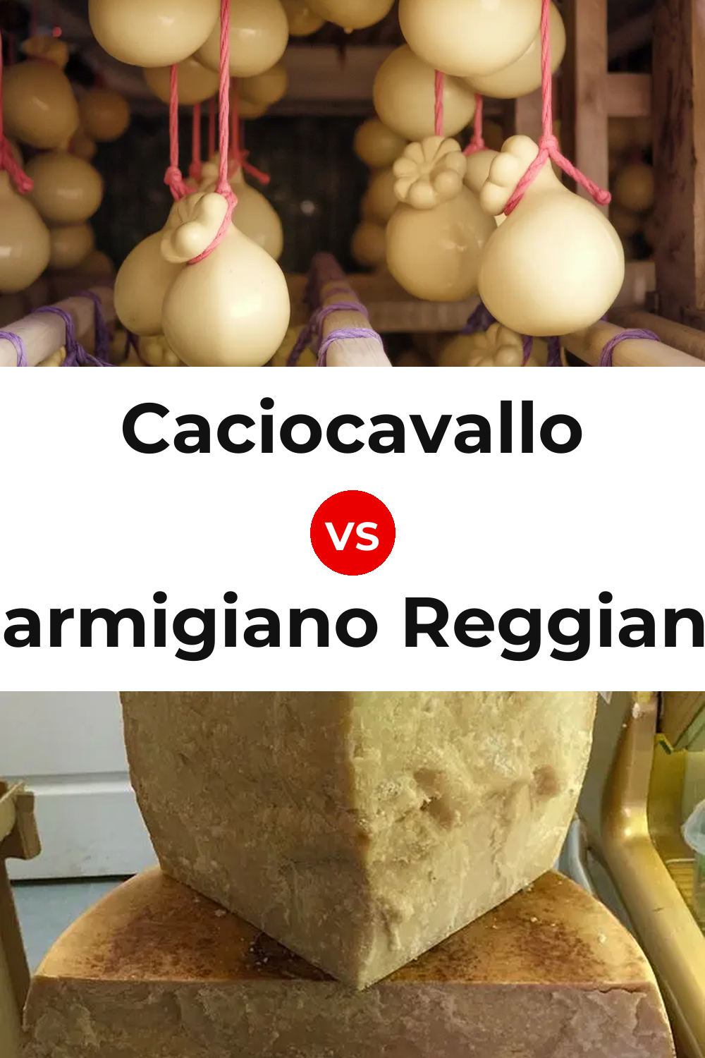 Caciocavallo Cheese vs Parmigiano Reggiano Cheese Pinterest comparison