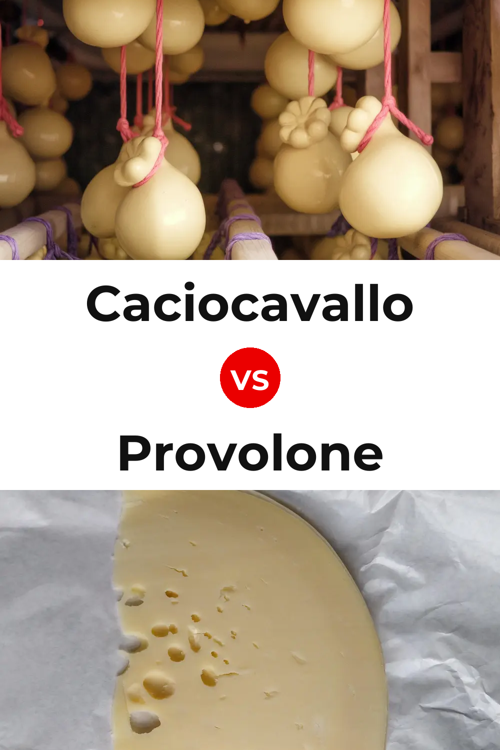 Caciocavallo Cheese vs Provolone Cheese Pinterest comparison