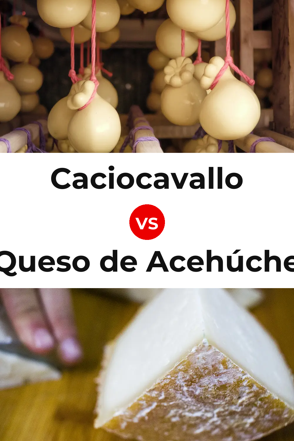 Caciocavallo Cheese vs Queso de Acehúche Pinterest comparison