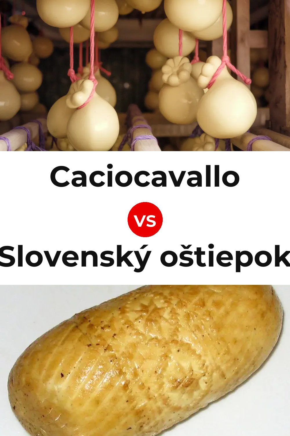 Caciocavallo Cheese vs Slovenský oštiepok Cheese Pinterest comparison