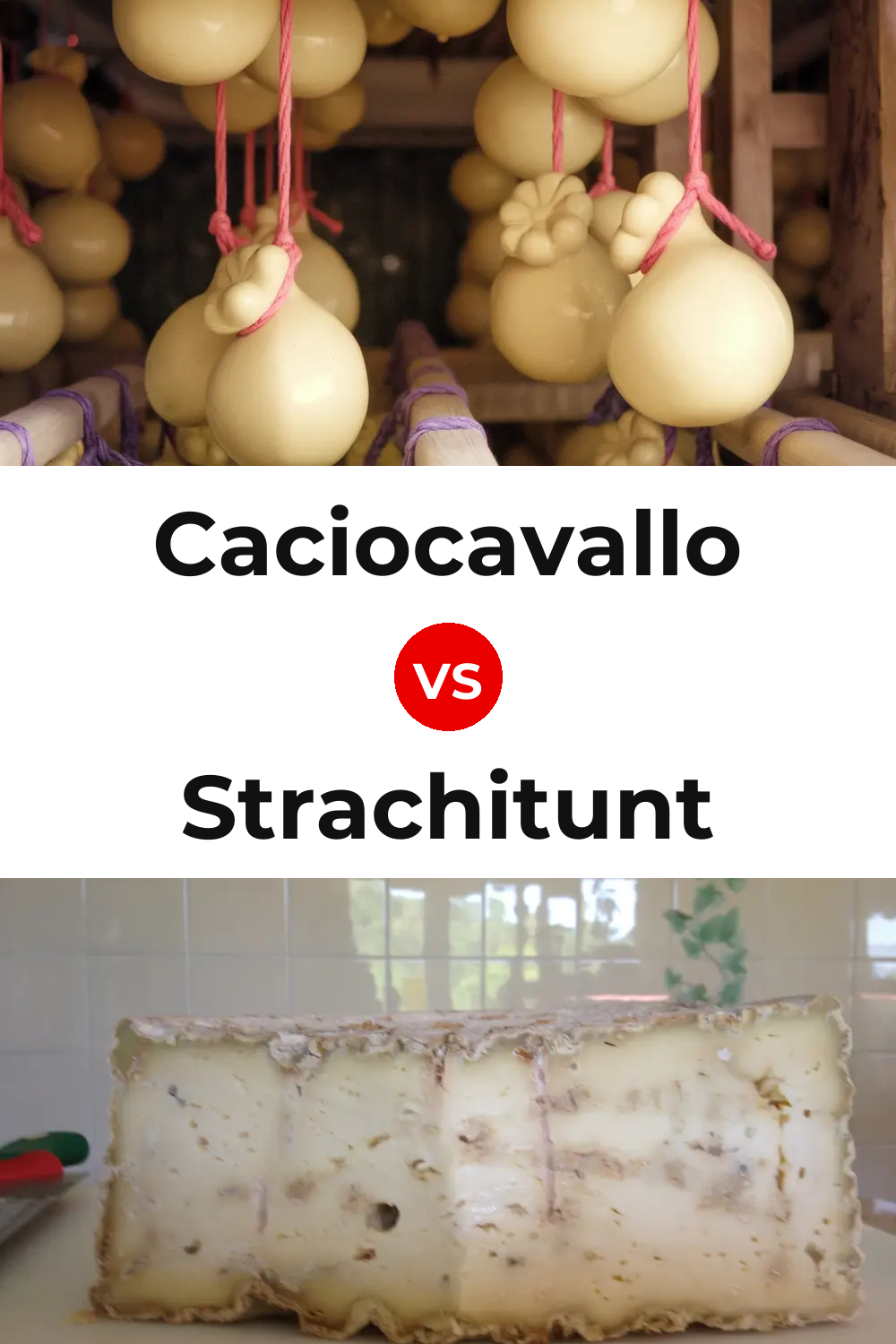 Caciocavallo Cheese vs Strachitunt Cheese Pinterest comparison